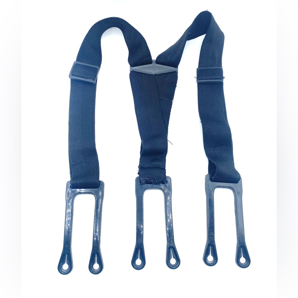 Sherwood Sports Ice Hockey Pant Suspenders Adjustable Senior Adult Black Pants